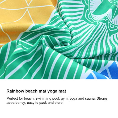 Rainbow-Yoga-Mat-Rainbow-Beach-Towel-Multicolored-Turkish-Bath-Towel-Colorful-Polyester-Yoga-Mat-for-Picnic-Beach-Taveling-Camping-Hiking
