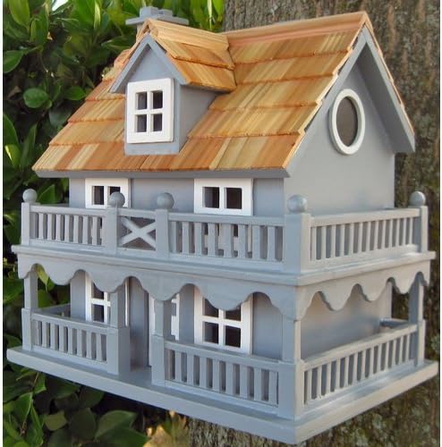Novelty Cottage Blue Birdhouse from Buttercup Farm