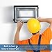 Hyperikon 45W LED Wall Pack Fixture, 250-300W HPS/HID Replacement, 5000K, 5400 Lumens, IP 65 Waterproof and Outdoor Rated, DLC 4.2 & UL - Shield Included
