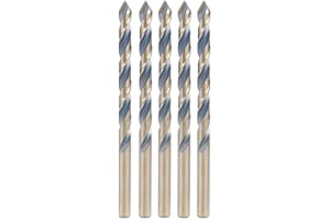 Amana Tool - (HSS1524) 1/4" Hss Plastic Drill 5 Pack