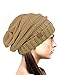 NYFASHION101 Oversized Baggy Slouchy Thick Winter Beanie Hat, Camel