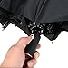 TOMSHOO Golf Umbrella Auto Open 50 Inch Windproof Travel Umbrella with 10 Ribs Double Canopy Folding