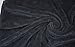 Simplife Microfiber Luxury Black Bath Towels Large Bath Sheets Beach Towels Fast Drying Camping Towels (36 Inch X 72 Inch, Dark Grey)