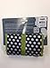 ORB Travel-JP100-A-Polka Dots-Black/Green-Jewelry organizer roll cosmetic bag accessories travel bag