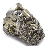 KALIFANO Natural Pyrite Cluster - High Energy Iron