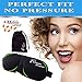 Dream Maker® Sleep Mask - The Natural sleep master sleeping mask & silk blindfold, super-smooth eye mask and ear plugs - the perfect eye mask for men women kids girls