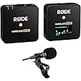 Rode Wireless GO II Single Compact Digital Wireless Microphone System Recorder Bundle with Professional Grade Lapel Microphone