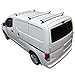Vantech J1000 3 Bar for Nissan NV200 Ladder roof Rack 2013-On, White