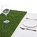 Synthetic Grass Table Runner 14 x 72 inch, Perfect for Spring Fall Summer Holiday, Baby Shower, Wedding, Birthday, Banquet, Thanksgiving, Christmas, Gathering, Home Decorations, Outdoor/Indoor Parties
