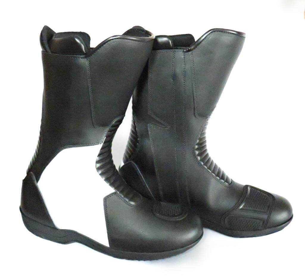 Motorbike Touring Colo Leather Shoes White/8