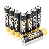 Odec AAA Rechargeable Batteries - 8 Pack Ni-MH 1000mAh Deep Cycle 1.2V Battery Pack