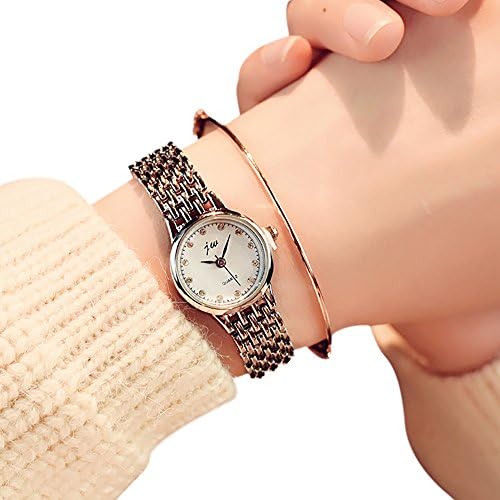 Women's Analog Quartz Watch,ODGear Ladies Cheap Wrist Watch Small Dial NW18 (Silver)
