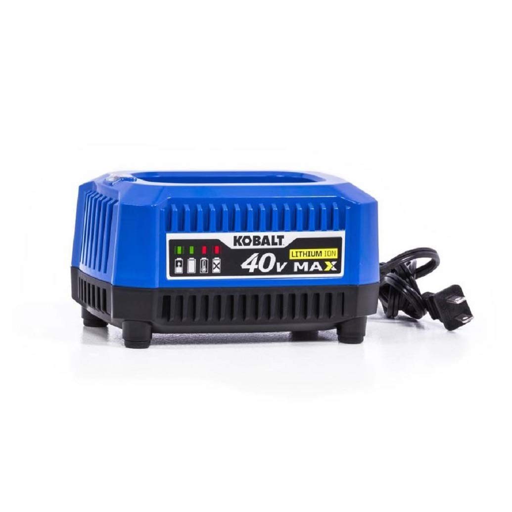 40V Lithium Ion Battery Charger (Battery Not included) for Kobalt 40 Volt Outdoor Cordless Power Tools and Equipment (Blower, Trimmer, Chainsaw, Pole Saw) Replace KRC 60-06