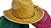Dondor Cowboy Hats For Adults, Woven Grass Cowboy Party Hats, Assorted Colors (12 Piece Pack)