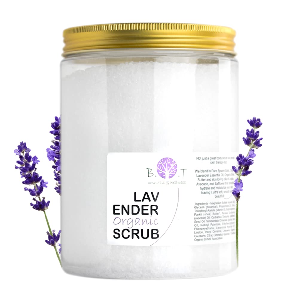 Epsom Salt Infused with Lavender Essential Oil | Promotes Restful Sleep | Natural Muscle Relaxation | Therapeutic Bath Experience | 100% Pure, Vegan, Cruelty-Free 1000 g