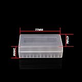 GTIWUNG 6 Pcs Battery Storage Case Box for 18650 18350 CR123A view 2