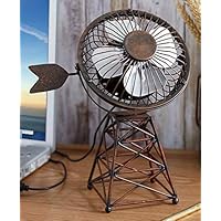 ZaikaHome Windmill Themed USB Desktop Fan - Windmill
