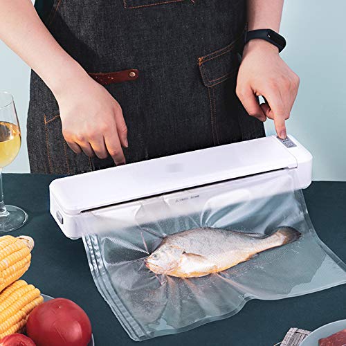 Automatische Vakuumierer, bewegliche Nahrungsmittel Sealer Air-Dichtungs-Maschine für Lebensmittel Savers, LED… – Bild 3