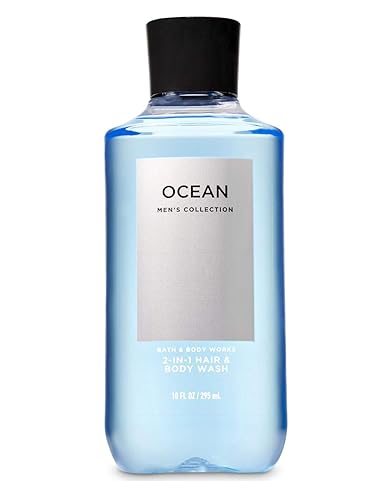 Bath & Body Works Ocean Signature Collection 2 In 1 Hair Shampoo Body Wash, 295 ml