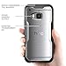 HTC One M9 Case, SUPCASE Unicorn Beetle Series Premium Hybrid Protective Clear Case for HTC One M9 , Retail Package (Frost Clear/Black)