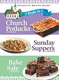 3 Books In 1: Church Potlucks, Sunday Supper, and Bake Sale (3 in 1 Cookbooks)