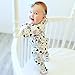 Pajammie Zipsuits Unisex Baby Bamboo and Organic Cotton Romper Footie with 2-way zip (18-24 Months, Mountain Peaks)