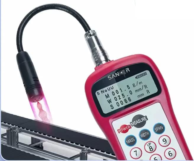 QIUSUO Digital Sonic Tension Meter Sonic Belt Tension Tester Meter