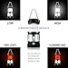 Rechargeable Camping Lantern , Etekcity Upgraded LED lantern with Magnetic Base, 4400mah USB Power Bank (Black)