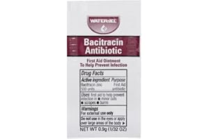 WATER JEL Waterjel Bacitracin Antibiotic Ointment Box of 25