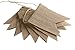 30 Pcs DIY Burlap Banner 29Ft Hand Painted Decoration for Wedding Birthday and Kids Party