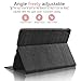 iPad Pro 9.7 Case, iPad Pro 9.7 inch Case,BONSALAY PU Leather Smart Cover Folio Stand Case with Auto Sleep/Wake Function for 9.7 inch iPad Pro 2016-Cool Black