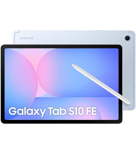 Samsung Tablet Galaxy Tab S10 FE+ WiFi, Azul, 128GB, 8GB, Tela