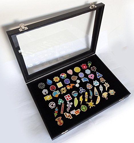 Anime pocket monster pokemon: kanto gym badges set of 50 metal pi…