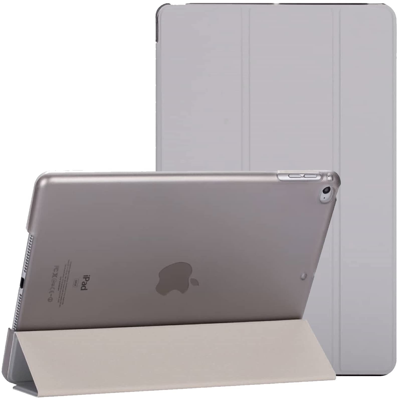 PROTech For Apple iPad Air (1st Generation) A1474 A1475 A1476 Smart Magnetic Stand Case with Automatic Wake/Sleep (Grey