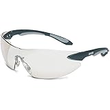 Uvex S4402 Ignite Safety Eyewear, Black and Silver Frame, SCT-Reflect 50 Hardcoat Lens