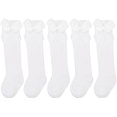 BQUBO Baby Knee High Sock Toddler Girl Dress Socks Baby Knit Stocking Cotton Infant Girls Socks