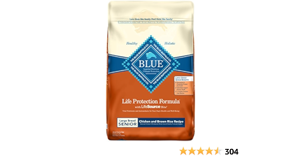 blue buffalo large breed senior