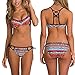 Egmy Fashion Women Sexy Top, Popular Sexy Women Bikini Set Swimwear Push-Up Padded Bra Swimsuit Beachwear (L)