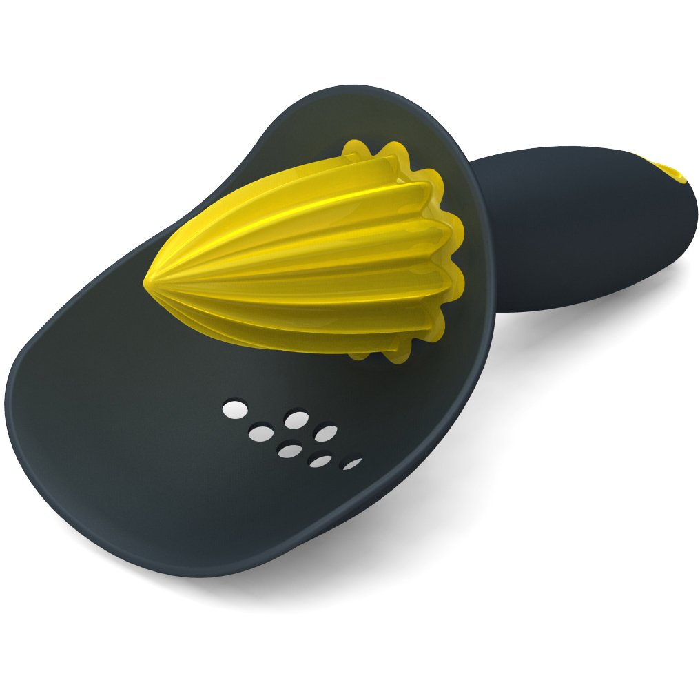 Joseph Joseph Catcher Citrus Reamer with Pip Catcher - Grey