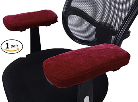 Comforfeel Chair Arm Covers and Foam Elbow Pillow Armrest Cushoin Pads for Home or Officer Chair