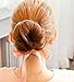 Elegant Ribbon Magic French Twist Bun Maker Clip Hook Holder Magic Roll Rings Donut Updo Chignon Former Pads Foam Sponge Hair Styler Curler Braid Ponytail Stick Hairstyle Styling Tool Accessories