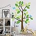 RoomMates RMK1319GM Dotted Tree Peel and Stick Wall Decals , Green