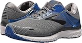 Brooks Men's Adrenaline GTS 18 Grey/Blue/Black 13 B