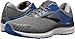 Brooks Men's Adrenaline GTS 18 Grey/Blue/Black 10.5 B US