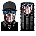 Magic Scarf，skull riding mask， Skeleton Skull Flag Seamless Bandana, Face Mask,fishing mask, Thin Ski Mask, Neck Warmer Balaclava Bandana for Raves, Dust, Riding Bike, Motorcycle, Outdoor Activities