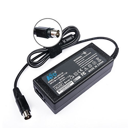 KFDtech Scanner Thermal Printer Power Supply Charger For EPSON Tm-290ii Ps179 PS-180 PS-170 Ps180 Ps179 Pc-180 Ps-150 M235a Tm-u220p M159a M159b M129C TM-T88IV TM-T88iii TM-T88ii Tm-t88vi 24V 2.5A 60W