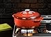 Lodge EC6D68 Enameled Cast Iron Dutch Oven, 6-Quart, Poppy