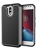 Moto G4 / G4 Plus Case, Cimo [Shockproof] Heavy Duty Shock Absorbing Protection Cover for Motorola Moto G 4th Generation / Moto G Plus (2016) - Gray