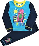 Boys Girls Barney The Dinosaur Pyjamas Night Wear Set 12-18m 18-24m 2-3 and 3-4Y (2-3 Years, Boys blue)