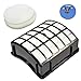 HQRP Filter Kit for Shark Navigator NV80, NVC80C, NV70, NV90, UV420 Upright Vac Vacuum Cleaner, Parts # XFF80 & XHF80 Replacement Coaster